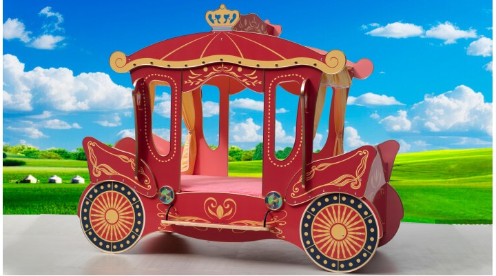 B122R Princess Carriage Bed